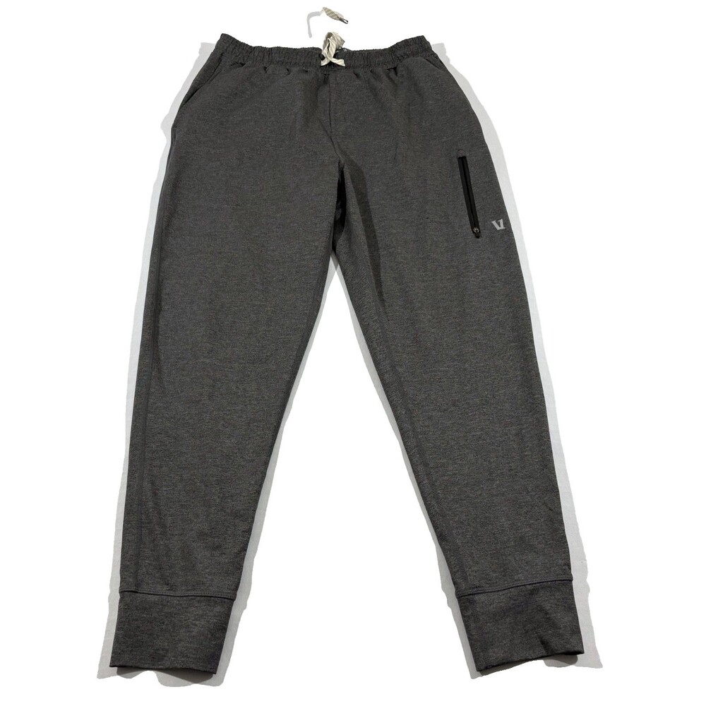 Vuori Sunday Performance Jogger Mens Gray Sweatpants Gym Run Casual V416 Sz M